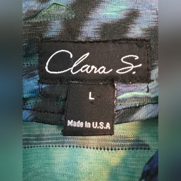 Vintage Clara S. 90s Cheeta Print Sheer Bomber Jacket Coat Made In USA Size L - Picture 7 of 8